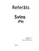 Referāts 'Svins', 8.