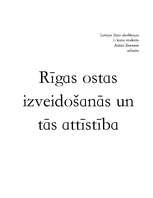 Referāts 'Rīgas ostas izveidošanās un tās attīstība', 1.