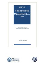 Referāts 'Small Business Management', 1.