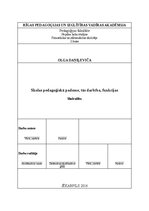 Referāts 'Skolas pedagoģiskā padome, tās darbība, funkcijas', 1.