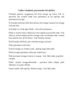 Konspekts 'Laika vērojumi, tuvojoties pavasarim', 1.