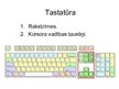 Prezentācija 'Datora tastatūra', 3.