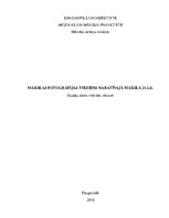 Referāts 'Mākslas fotogrāfijas virziens naratīvajā mākslā 21.gadsimtā', 1.