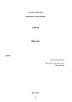 Referāts 'Migrācija', 1.