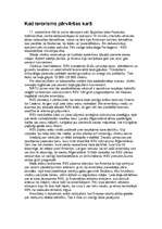 Eseja 'Kad terorisms pārvēršas karā', 1.