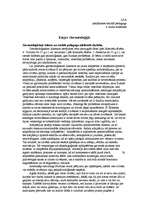 Eseja 'Gerontoloģiskais klients un sociālā pedagoga atbilstošā darbība', 1.