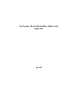 Diplomdarbs 'Interešu grupas vides aizsardzības politikas veidošanā Latvijā', 1.