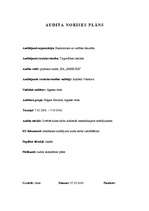 Prakses atskaite 'Audita atskaite', 7.