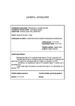 Prakses atskaite 'Audita atskaite', 9.