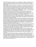 Eseja 'Revolutions of Russia in 1917', 1.