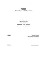 Referāts 'Internets caur satelītu', 1.