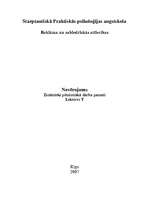 Eseja 'Novērojums', 1.