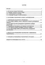 Referāts 'Transporta problēmas Latvijā', 2.