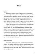 Referāts 'Fakss', 2.