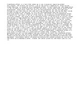 Eseja 'Greenhouse Effect', 1.