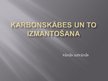 Prezentācija 'Karbonskābes un to izmantošana', 1.