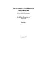 Referāts 'Socializācijas pakāpes', 1.