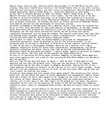 Eseja 'Martin Luther King', 1.