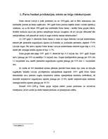 Prakses atskaite 'Uzņēmuma iespējas izejai ārējā tirgū', 3.