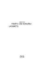 Referāts 'Pirātu jeb korsāru laikmets', 1.