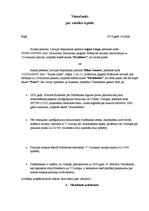 Paraugs 'Vienošanās par saistību izpildi', 1.