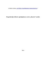 Referāts 'Organizācijas klientu apkalpošanas centra "Imanta" analīze', 1.
