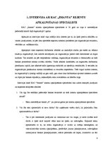 Referāts 'Organizācijas klientu apkalpošanas centra "Imanta" analīze', 6.