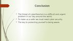Prezentācija 'Cybercrime and cyber terorrism', 10.