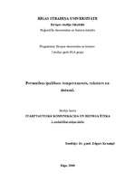 Konspekts 'Personības īpašības: temperaments, raksturs un dotības', 1.