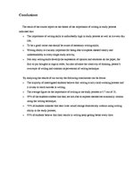 Eseja 'The Importance of Writing in the Study Process', 6.