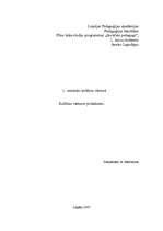 Referāts 'Kultūras vēstures priekšmets', 1.