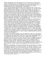 Eseja 'The Globe Theater', 1.