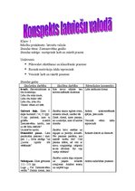 Konspekts 'Ziemassvētku gaidās. Stundas konspekts', 1.