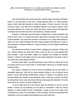 Eseja '"Mēs visi esam lielās Dabas bērni un visi vienādi viņas priekšā, tikai cilvēkam ', 1.