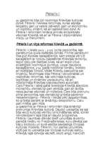 Konspekts 'Pēteris I', 1.