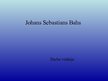 Prezentācija 'Johans Sebastians Bahs', 1.