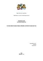 Konspekts 'Statiski nenoteicama rāmja aprēķins ar pārvietojuma metodi', 1.