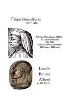 Referāts 'Filipo Brunelleski un Leons Batista Alberti', 1.