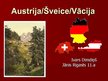 Prezentācija 'Austrija, Šveice, Vācija', 1.