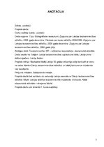 Eseja 'Projekta darbs ekonomikā', 3.