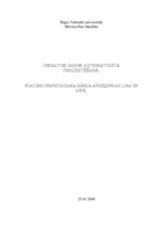 Konspekts 'Statiski nenoteicama rāmja aprēķins ar Lira un Axis', 1.