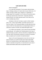 Eseja 'Labi vārdi sirdi silda', 1.