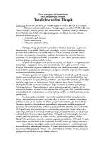 Eseja 'Totalitārie režīmi Eiropā', 1.