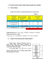 Paraugs '4.praktiskais darbs dzelzsbetona konstrukcijās "Plātnes biezuma un piepūļu tajā ', 5.