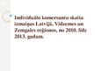Prezentācija 'Individuālo komersantu analīze Latvjā', 1.