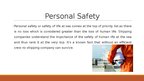 Prezentācija 'Personal safety on ships', 3.