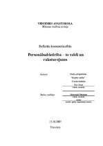 Referāts 'Personālsabiedrības', 1.