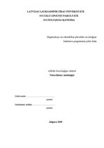 Referāts 'Naturālisms socioloģijā', 1.