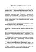 Referāts 'Naturālisms socioloģijā', 4.