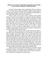 Eseja '„Šekspīrs ir pravietis, ko sūtījis Dievs, lai pavēstītu mums cilvēka un viņa dvē', 1.